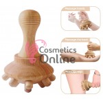 Accesoriu din lemn pentru masaj, ciuperca champinones maderoterapie MDR012